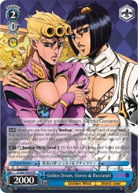 Golden Dream, Giorno & Bucciarati (JJ/S66-PE04 PR) (Promo) [JoJo's Bizarre Adventure: Golden Wind]