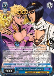 Golden Dream, Giorno & Bucciarati (JJ/S66-PE04 PR) (Promo) [JoJo's Bizarre Adventure: Golden Wind]