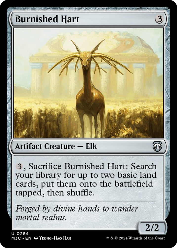 Burnished Hart (Ripple Foil) [Modern Horizons 3 Commander]