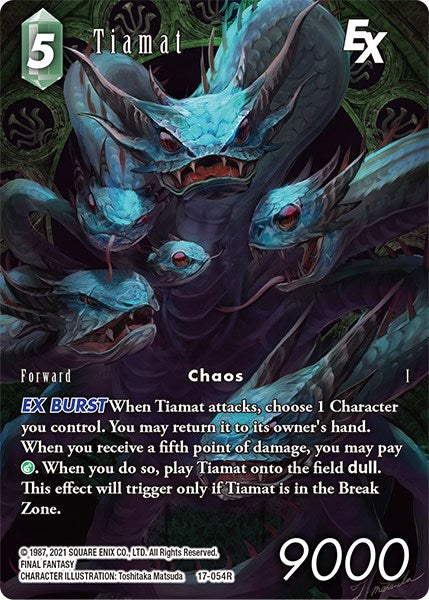 Tiamat EX (Full Art) [Rebellion's Call]