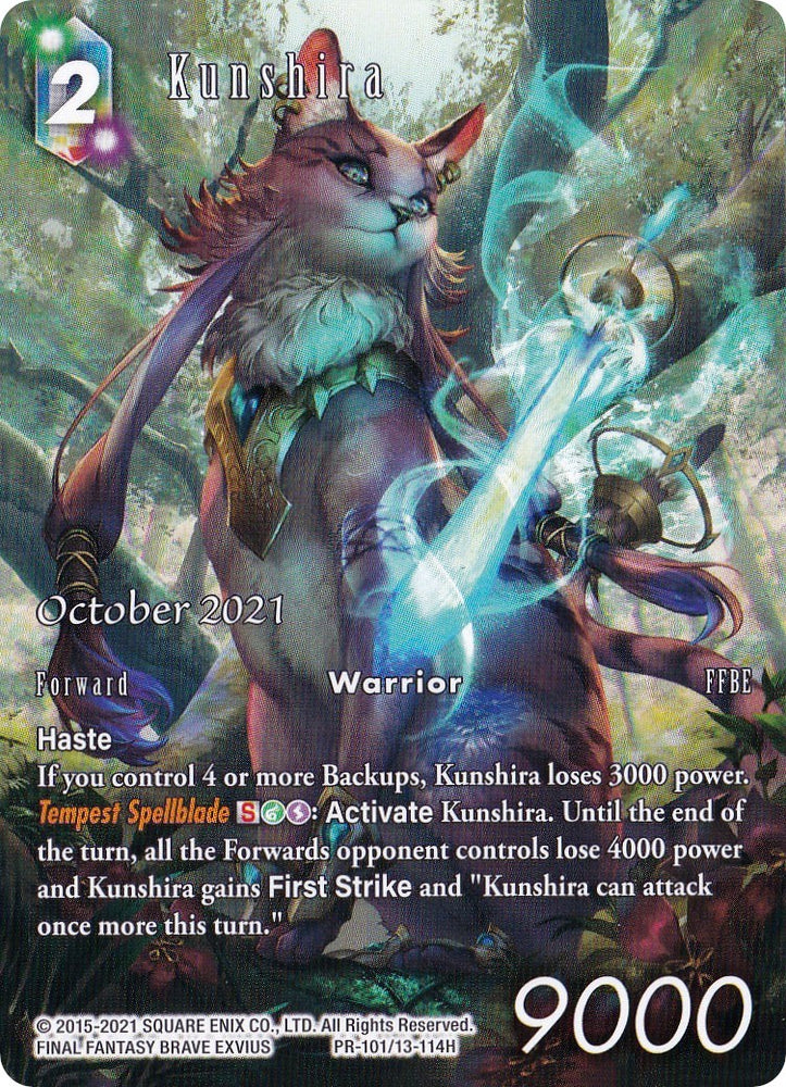 Kunshira (October 2021) [Opus XIII Promo Cards]