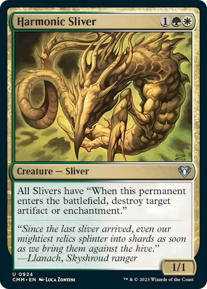 Harmonic Sliver [Commander Masters]