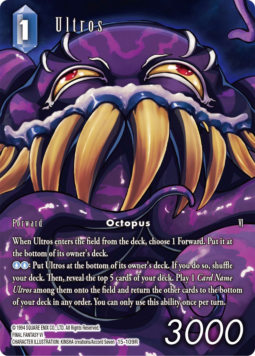 Ultros (Full Art) [Crystal Dominion]