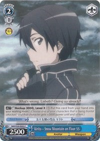 Kirito - Snow Mountain on Floor 55 (SAO/S20-E093 C) [Sword Art Online]