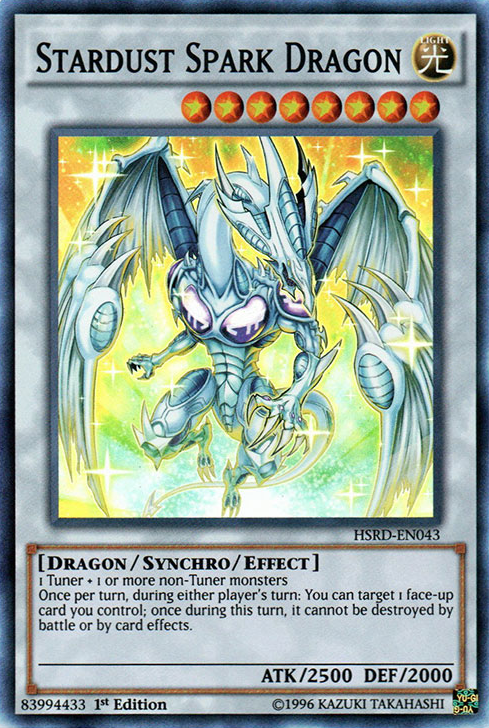 Stardust Spark Dragon [HSRD-EN043] Super Rare