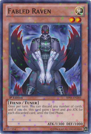 Fabled Raven [BP01-EN205] Starfoil Rare