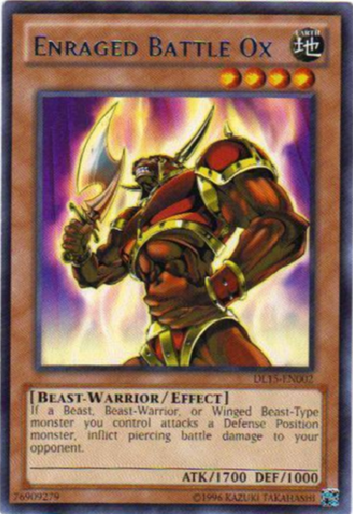 Enraged Battle Ox (Blue) [DL15-EN002] Rare