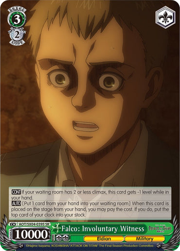 Falco: Involuntary Witness (Foil) [Attack On Titan: Final Season]