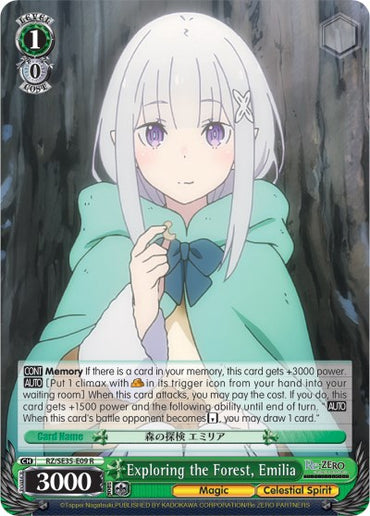 Exploring the Forest, Emilia (RZ/SE35-E09 R) [Re:ZERO: The Frozen Bond]