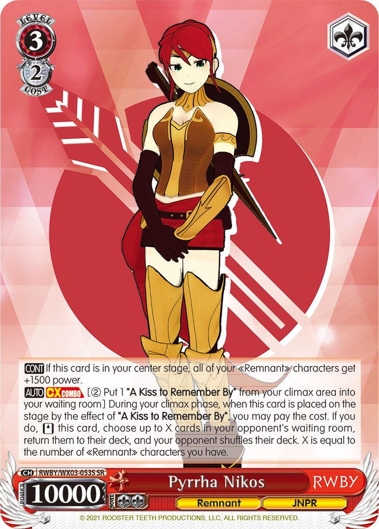 Pyrrha Nikos (RWBY/WX03-053S SR) [RWBY]
