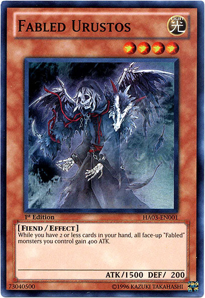 Fabled Urustos [HA03-EN001] Super Rare