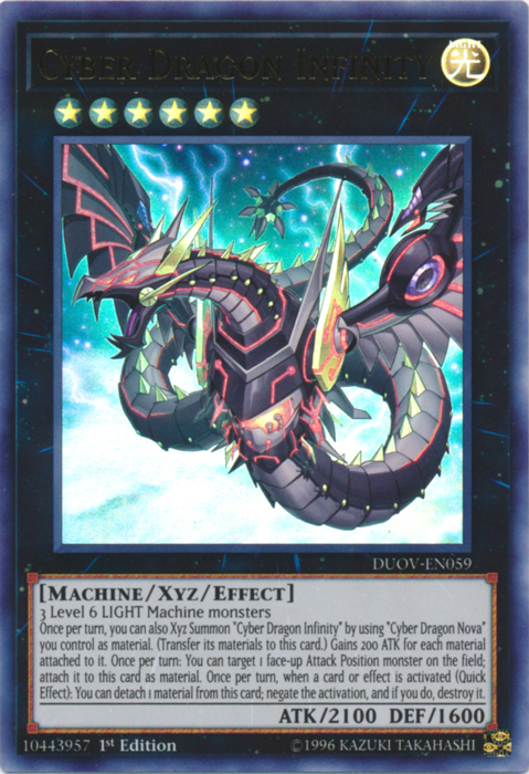 Cyber Dragon Infinity [DUOV-EN059] Ultra Rare