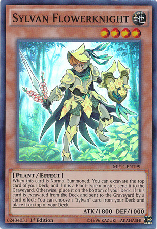 Sylvan Flowerknight [MP14-EN199] Super Rare