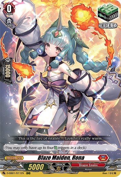 Blaze Maiden, Rona (D-SS01/011EN) [Festival Collection 2021]