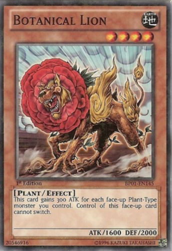 Botanical Lion [BP01-EN145] Starfoil Rare