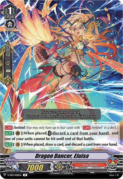Dragon Dancer, Eluisa (V-EB12/028EN) [Team Dragon's Vanity]