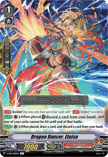 Dragon Dancer, Eluisa (V-EB12/028EN) [Team Dragon's Vanity]