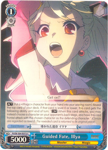 Guided Fate, Illya (PI/EN-S04-E072 C) [Fate/kaleid liner PRISMA ILLYA DX]