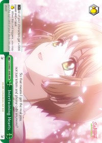 Intertwining Hearts (CCS/WX01-055Rb RRR) [Cardcaptor Sakura: Clear Card]