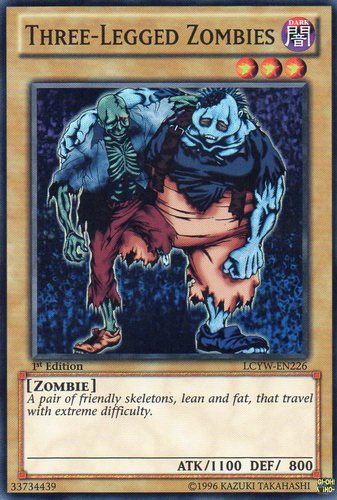 Three-Legged Zombies [LCYW-EN226] Super Rare