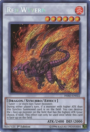 Red Wyvern [HSRD-EN022] Secret Rare