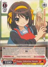 Happy Valentine Haruhi (SY/W08-E062 U) [The Melancholy of Haruhi Suzumiya]