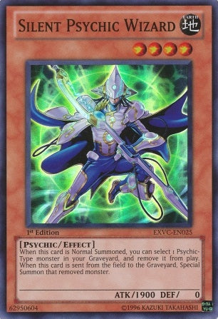 Silent Psychic Wizard [EXVC-EN025] Super Rare