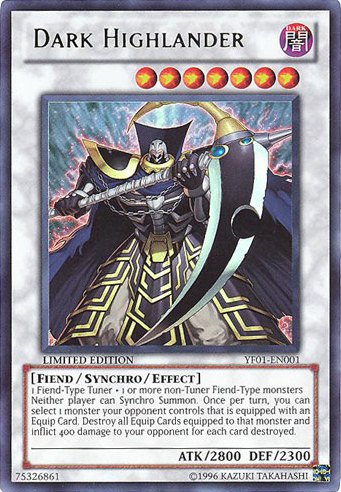 Dark Highlander [YF01-EN001] Ultra Rare