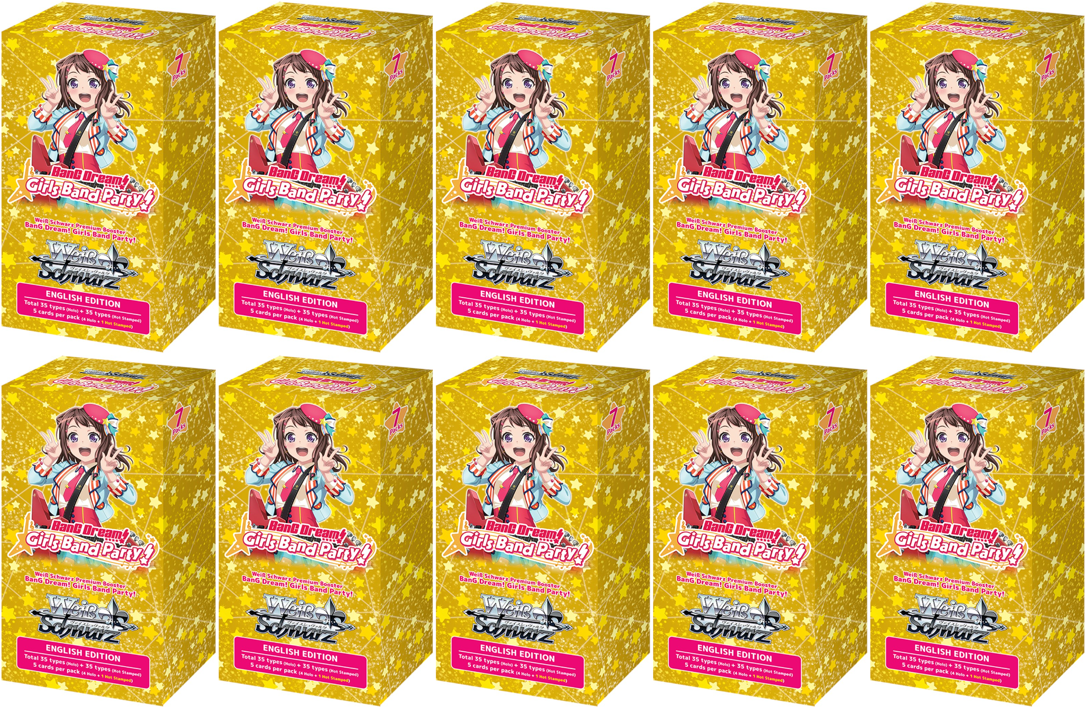 BanG Dream! Girls Band Party! - Premium Booster Box Case