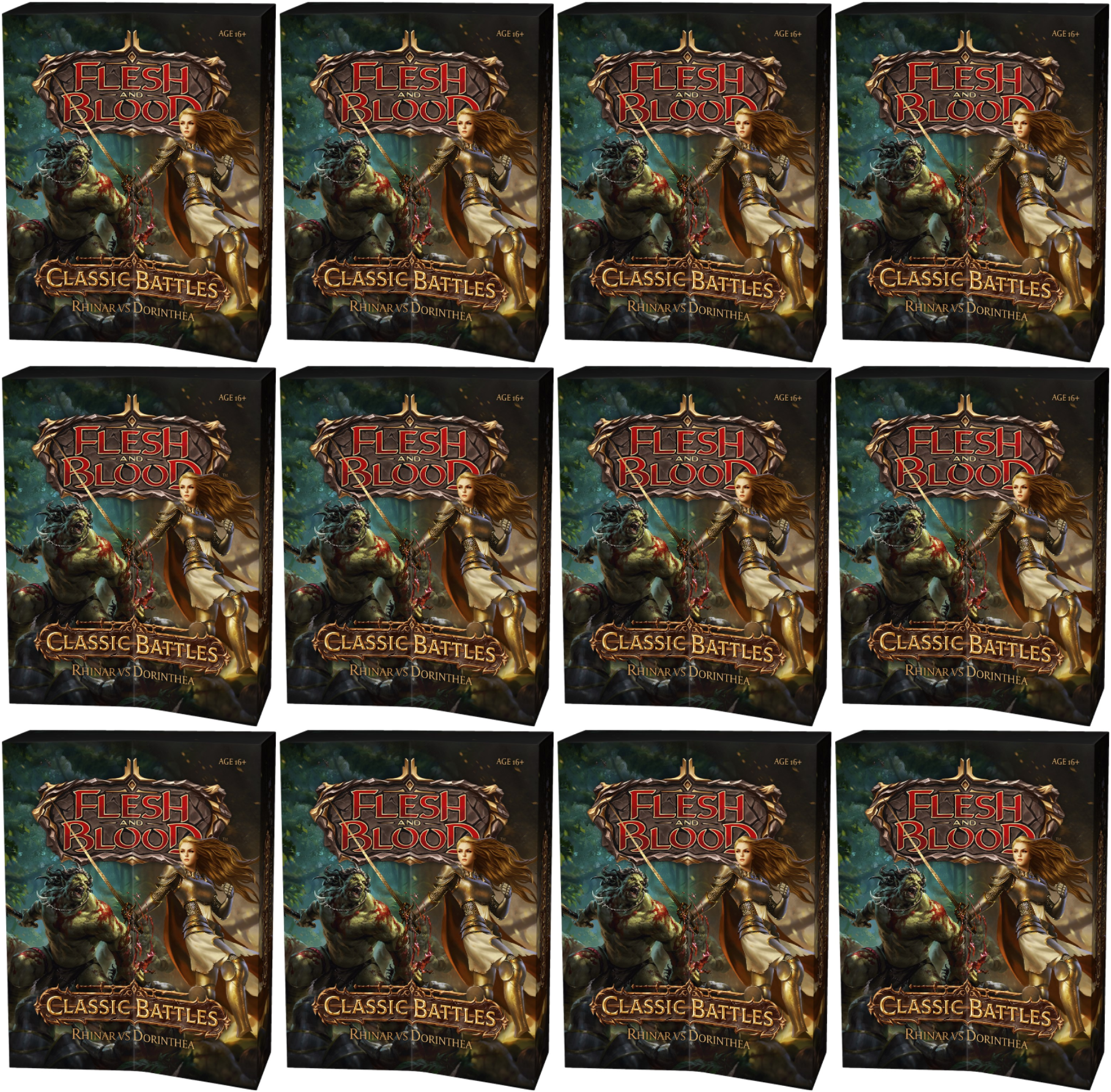 Classic Battles - Box Set Case (Rhinar vs Dorinthea)