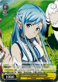 Undine Girl, Asuna (SAO/S26-E012 C) [Sword Art Online Vol.2]