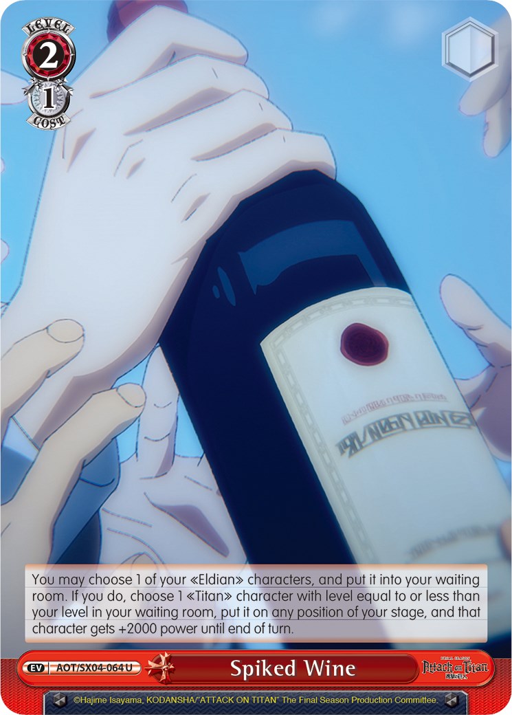 Spiked Wine [Attack On Titan: Final Season]