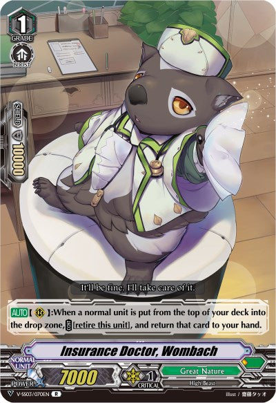 Insurance Doctor, Wombach (V-SS03/070EN) [Festival Collection]