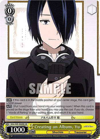 Creating an Album, Yu [Kaguya-Sama: Love is War?]