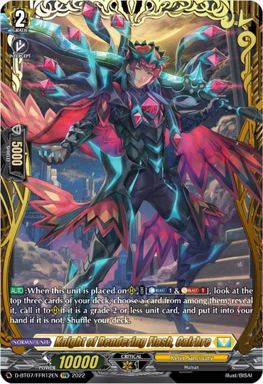 Knight of Rendering Flash, Cairbre (FFR) (D-BT07/FFR12EN) [Raging Flames Against Emerald Storm]