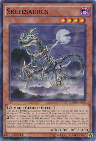 Skelesaurus [BP03-EN108] Shatterfoil Rare