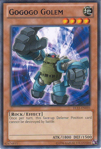 Gogogo Golem (Blue) [DL15-EN010] Rare