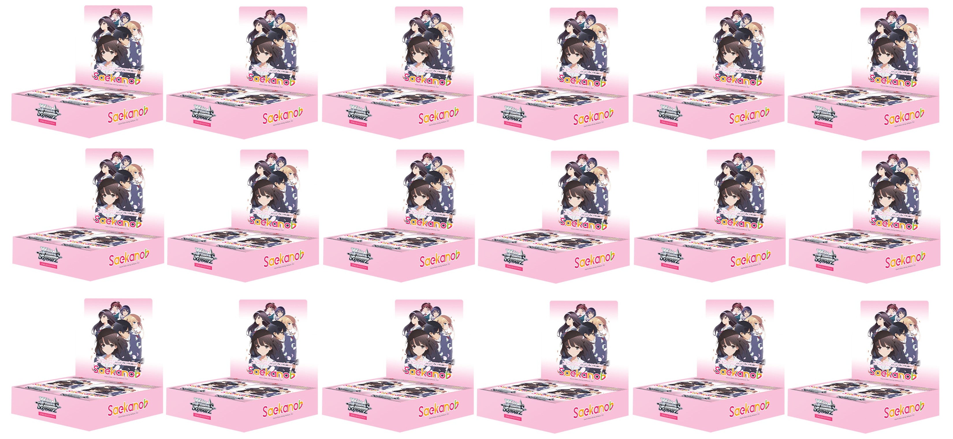 Saekano: How to Raise a Boring Girlfriend. flat - Booster Box Case