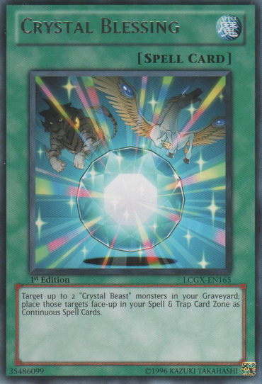 Crystal Blessing [LCGX-EN165] Rare