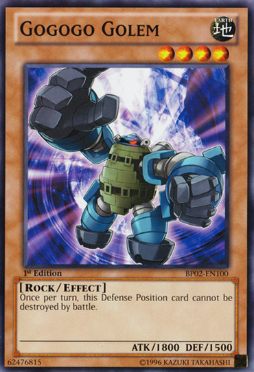 Gogogo Golem [BP02-EN100] Mosaic Rare