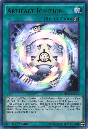 Artifact Ignition [MP15-EN034] Ultra Rare