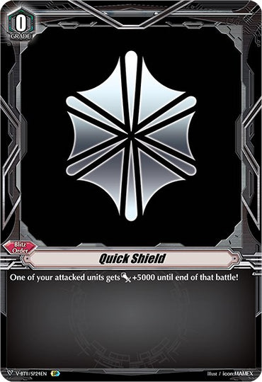 Quick Shield (Aqua Force) (V-BT11/SP24EN) [Storm of the Blue Cavalry]