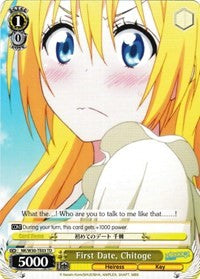 First Date, Chitoge (NK/W30-TE03 TD) [NISEKOI -False Love-]