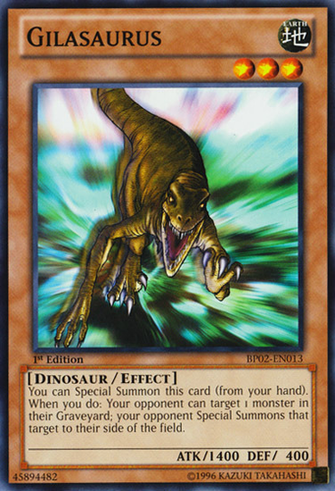 Gilasaurus [BP02-EN013] Mosaic Rare