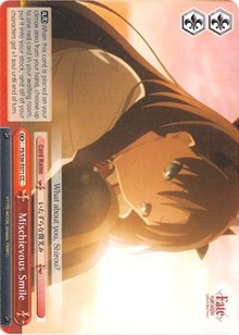 Mischievous Smile (FS/S36-E071 CC) [Fate/Stay Night [Unlimited Blade Works] Vol. II]