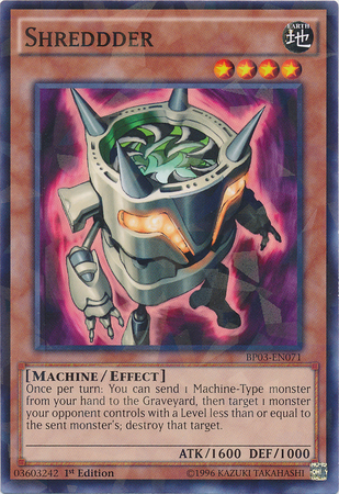 Shreddder [BP03-EN071] Shatterfoil Rare