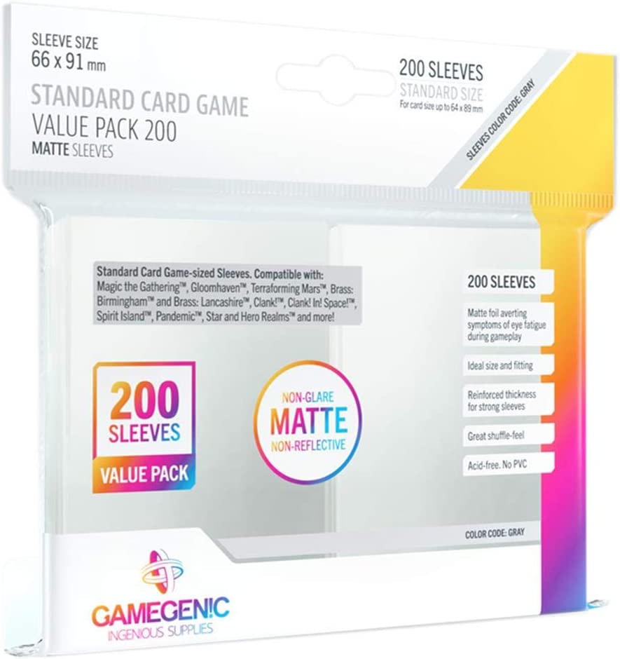 GameGenic: 66 x 91 Value Pack 200
