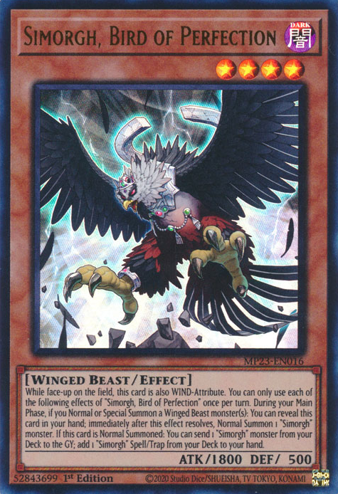 Simorgh, Bird of Perfection [MP23-EN016] Ultra Rare