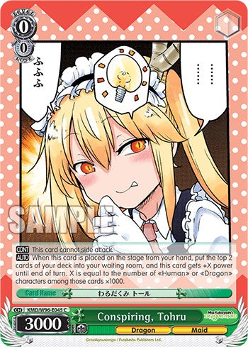 Conspiring, Tohru [Miss Kobayashi's Dragon Maid]