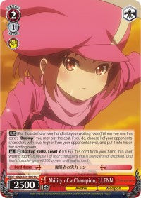 Ability of a Champion, LLENN (GGO/S59-E051 U) [Gun Gale Online]